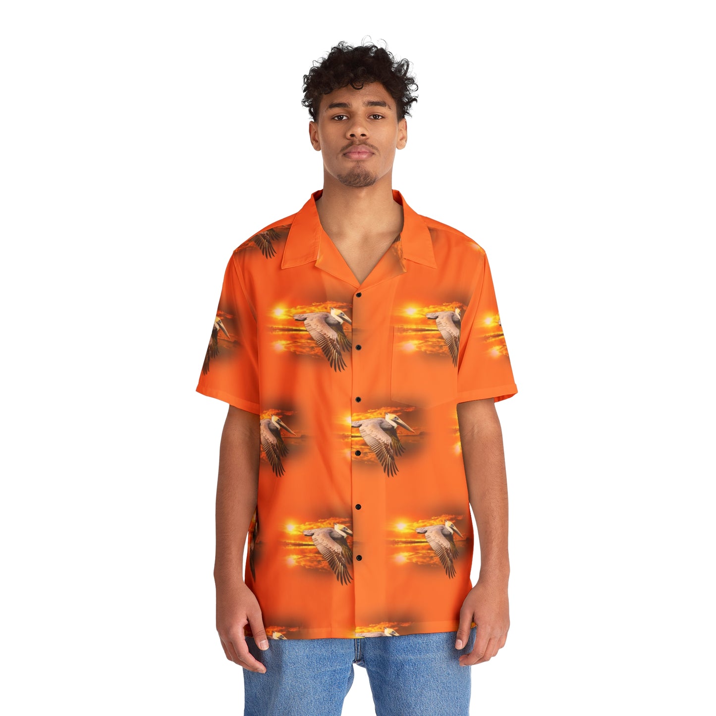 Men's Hawaiian Pelican Sunshine Shirt