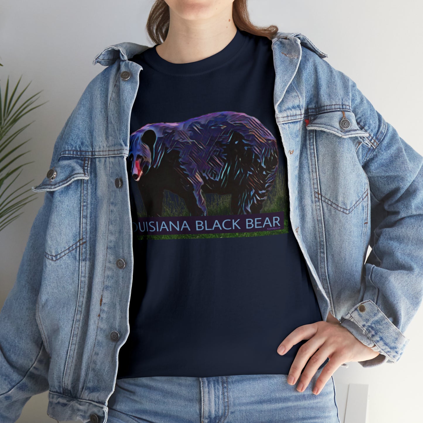 Louisiana Black Bear Unisex Heavy Cotton Tee