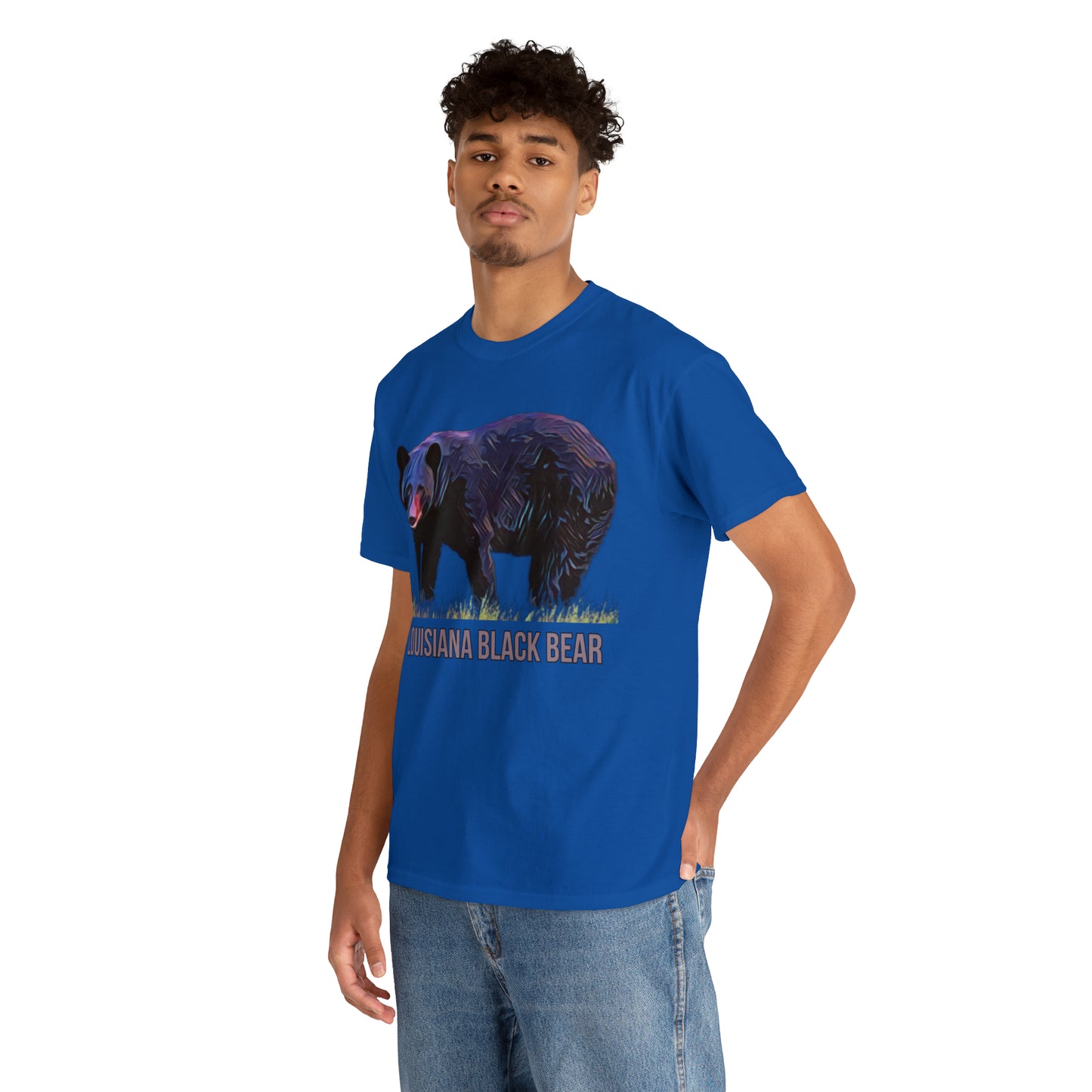 Louisiana Black Bear Unisex Heavy Cotton Tee