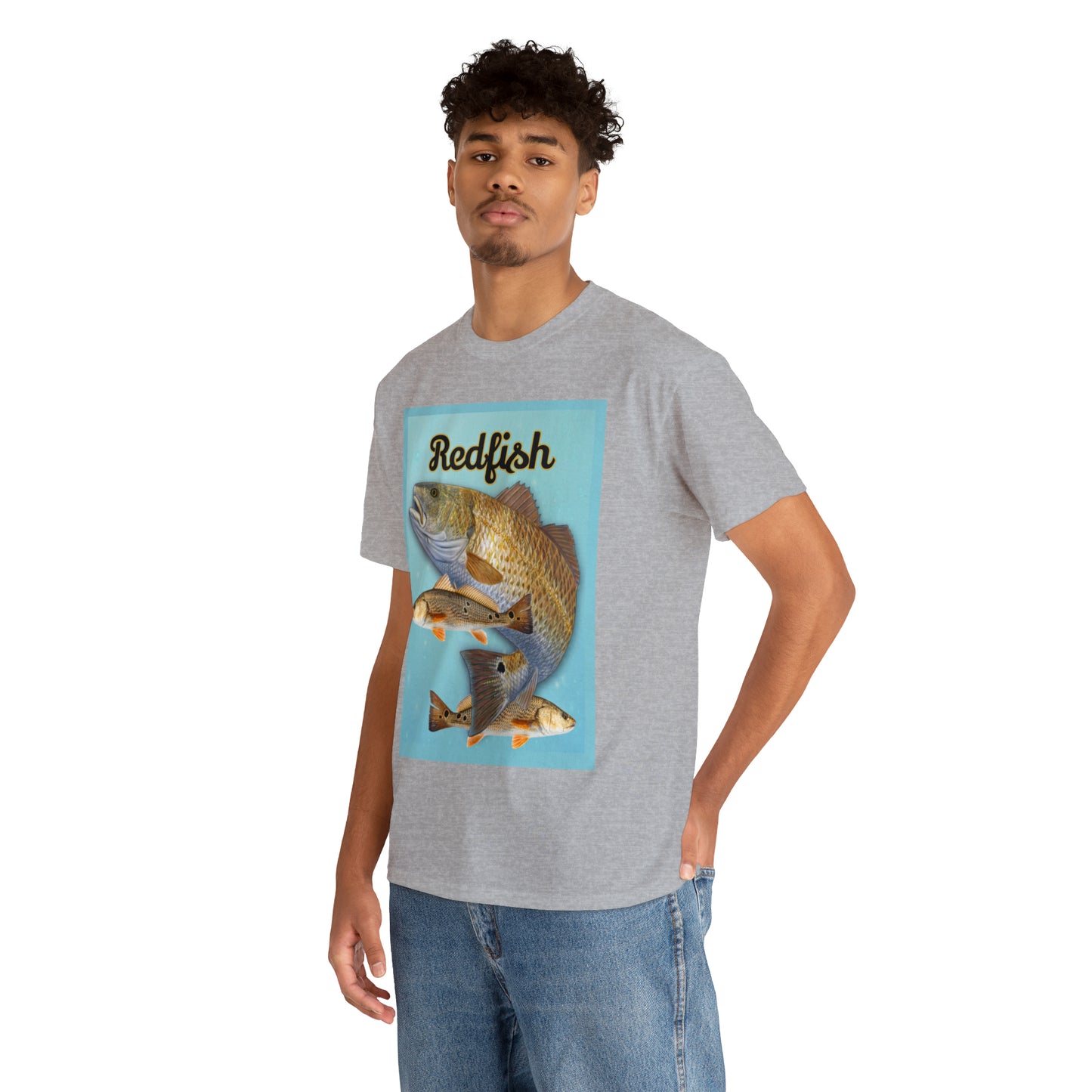 Redfish Unisex Heavy Cotton Tee