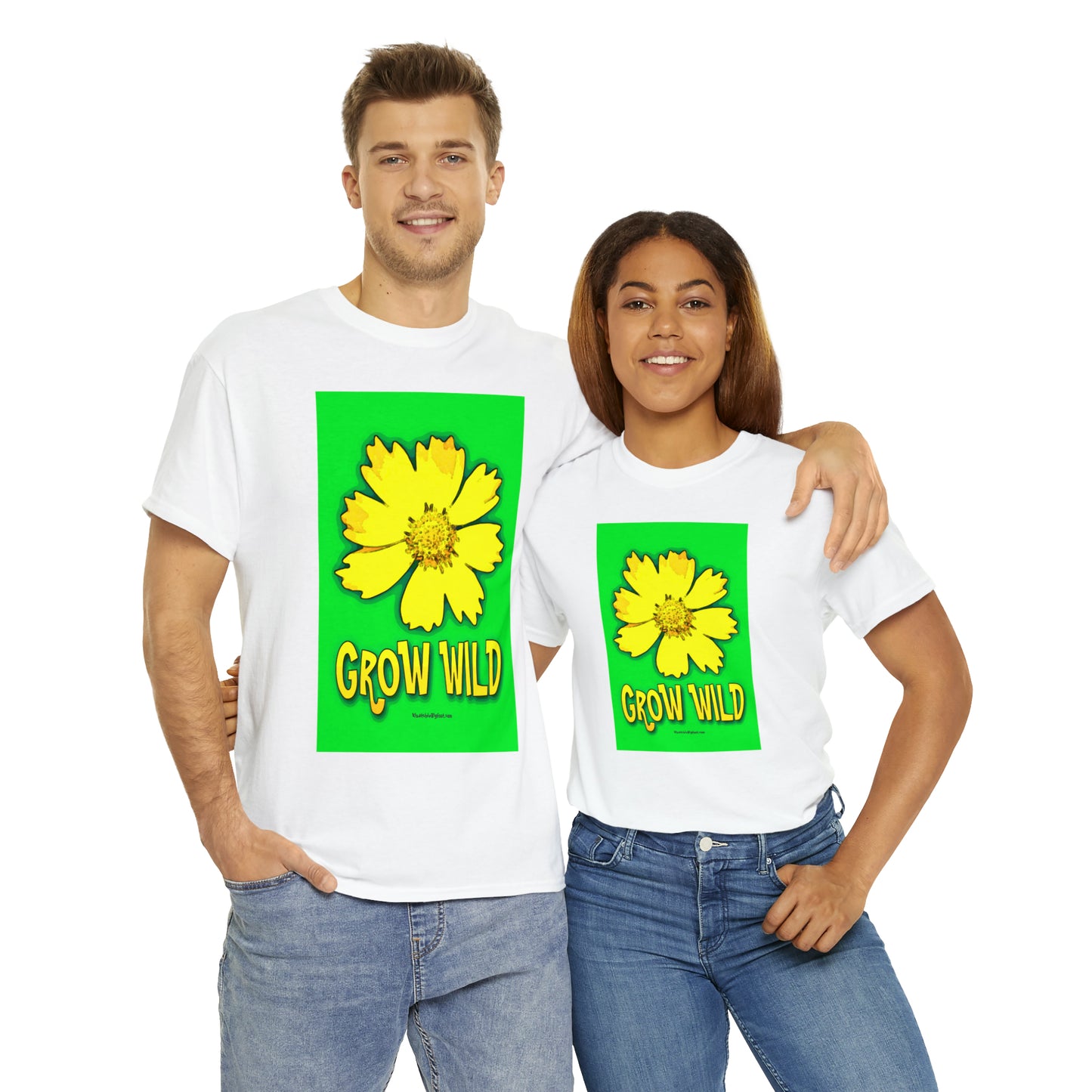 Grow Wild Unisex Heavy Cotton Tee