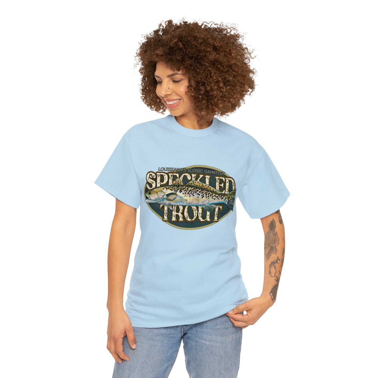 Speckled Trout Unisex Heavy Cotton Tee