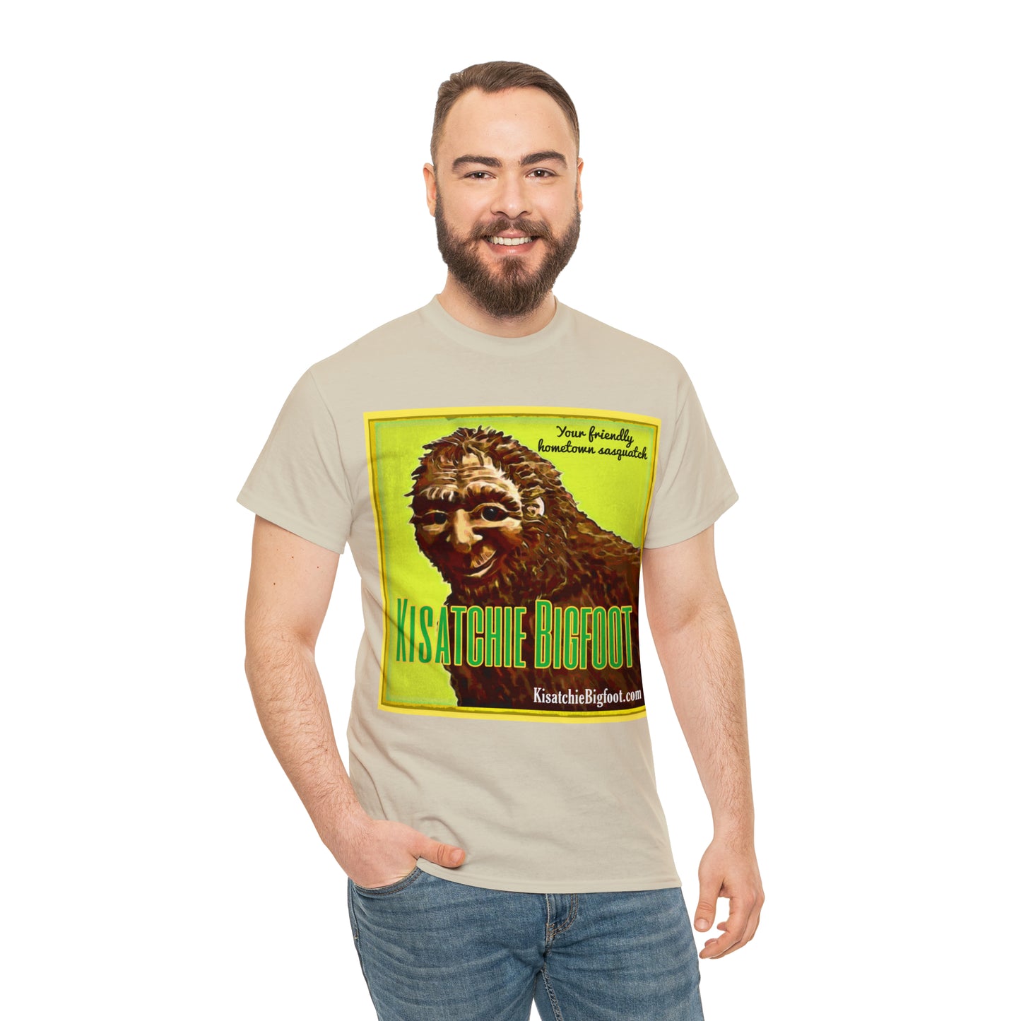 Kisatchie Bigfoot Unisex Heavy Cotton Tee