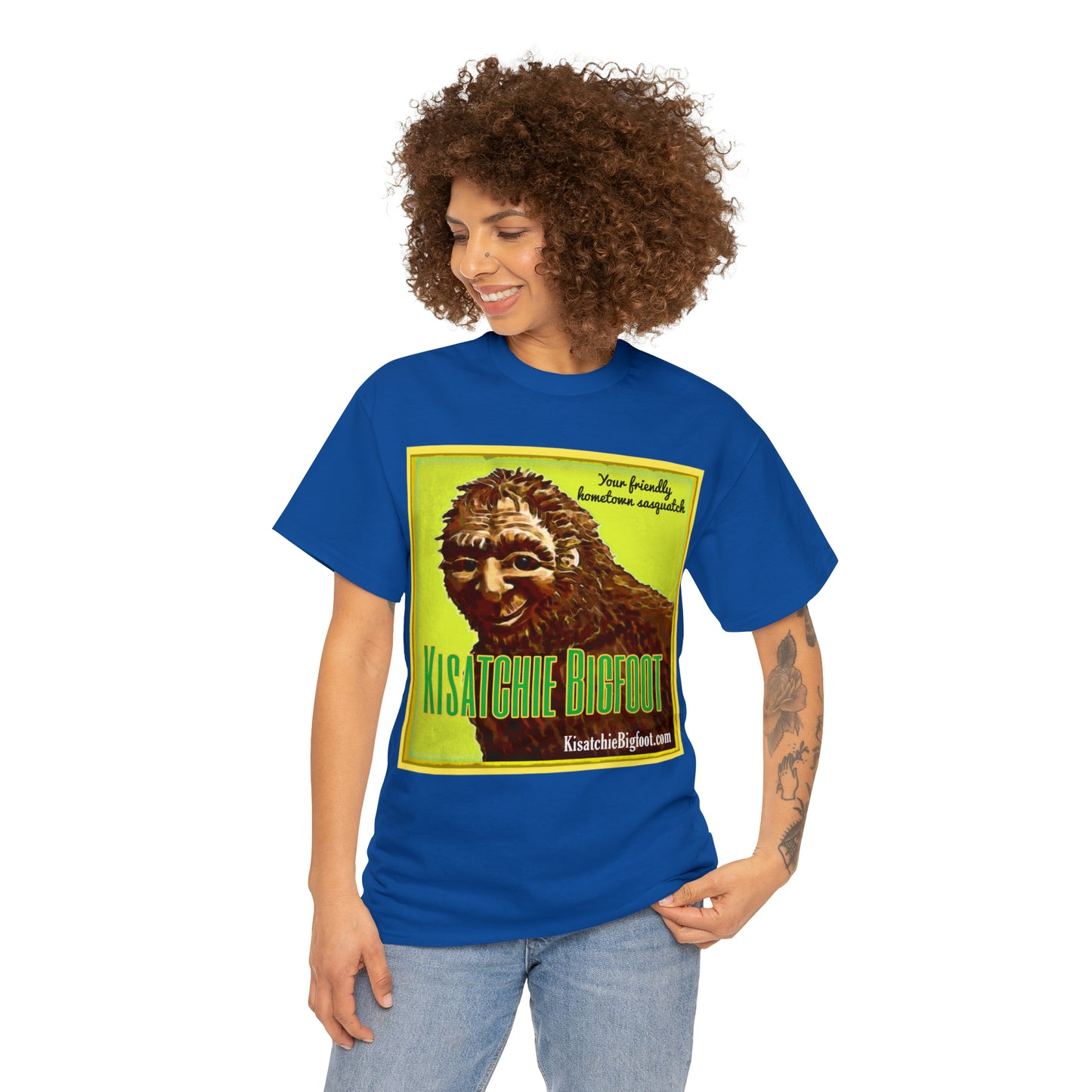 Kisatchie Bigfoot Unisex Heavy Cotton Tee