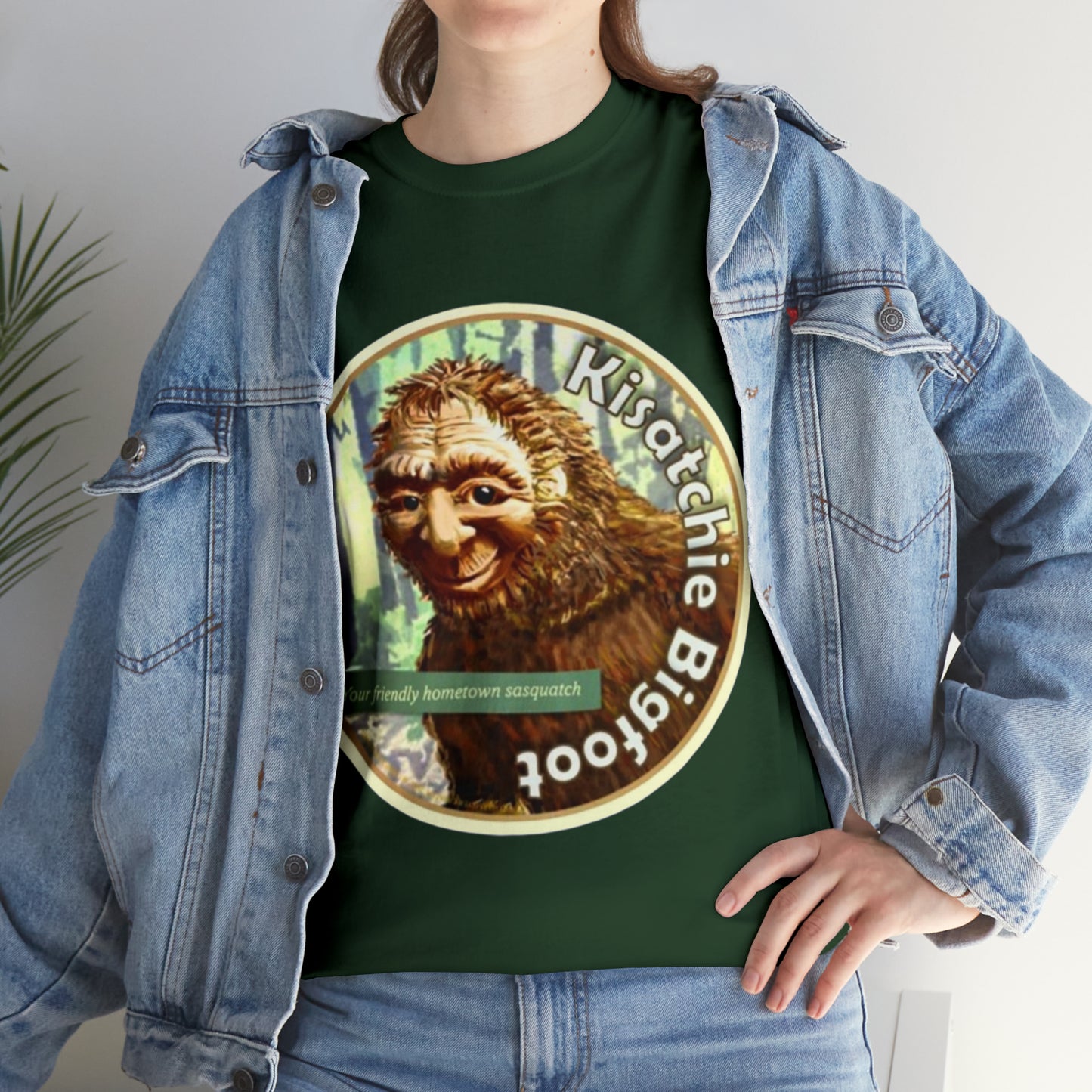 Kisatchie Bigfoot Unisex Heavy Cotton Tee