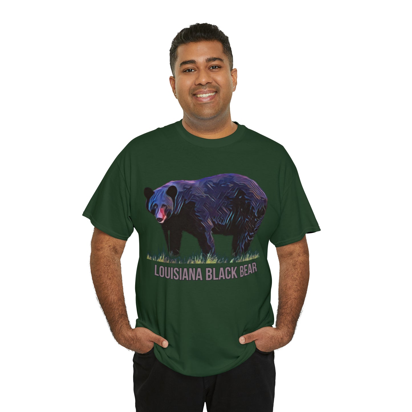 Louisiana Black Bear Unisex Heavy Cotton Tee