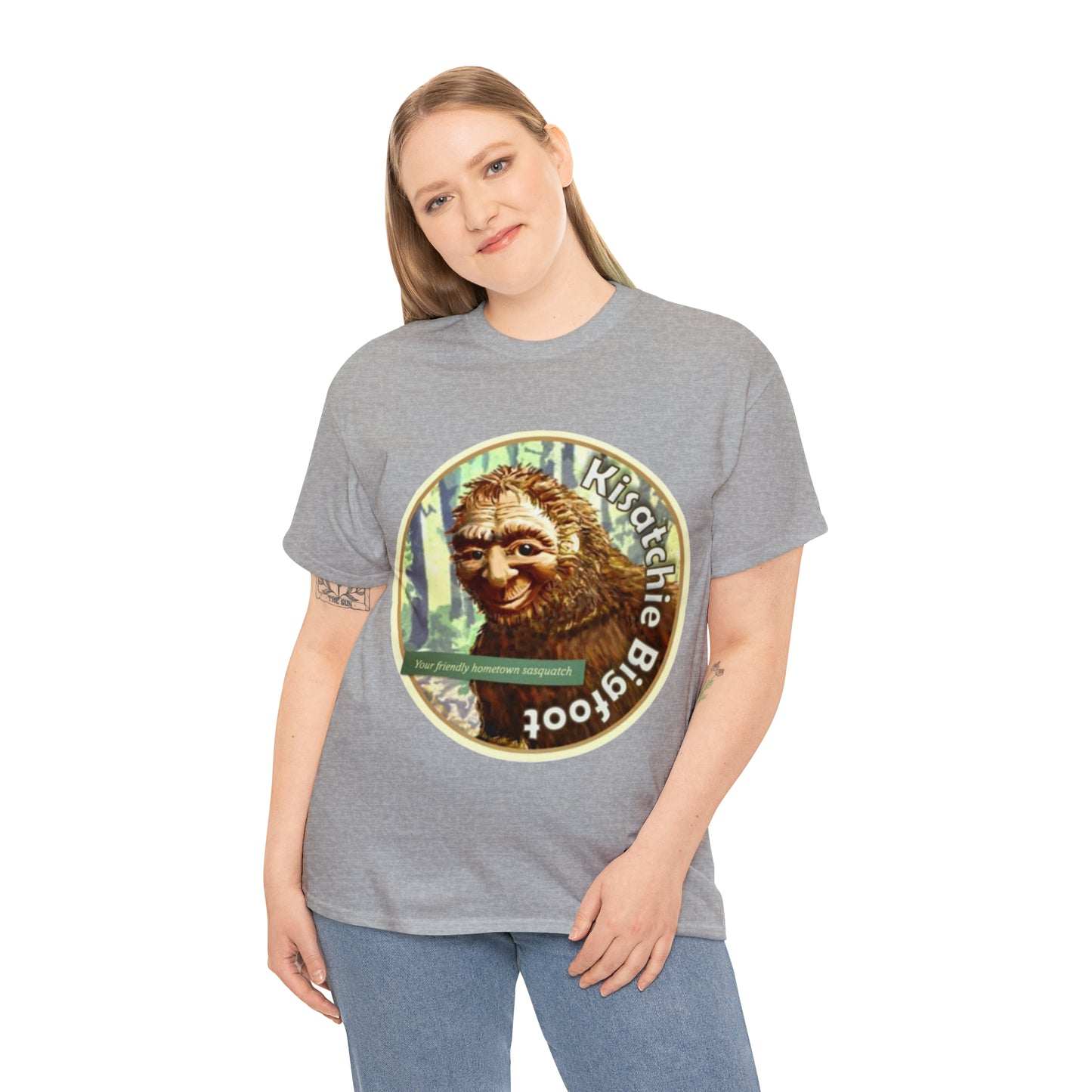 Kisatchie Bigfoot Unisex Heavy Cotton Tee