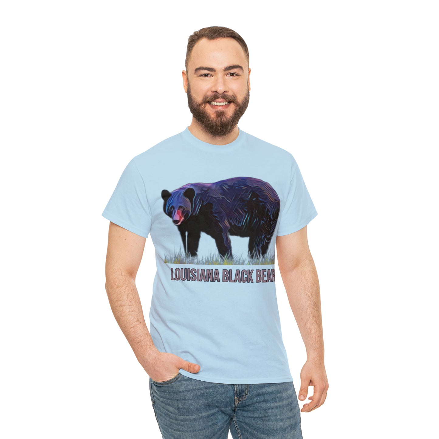 Louisiana Black Bear Unisex Heavy Cotton Tee