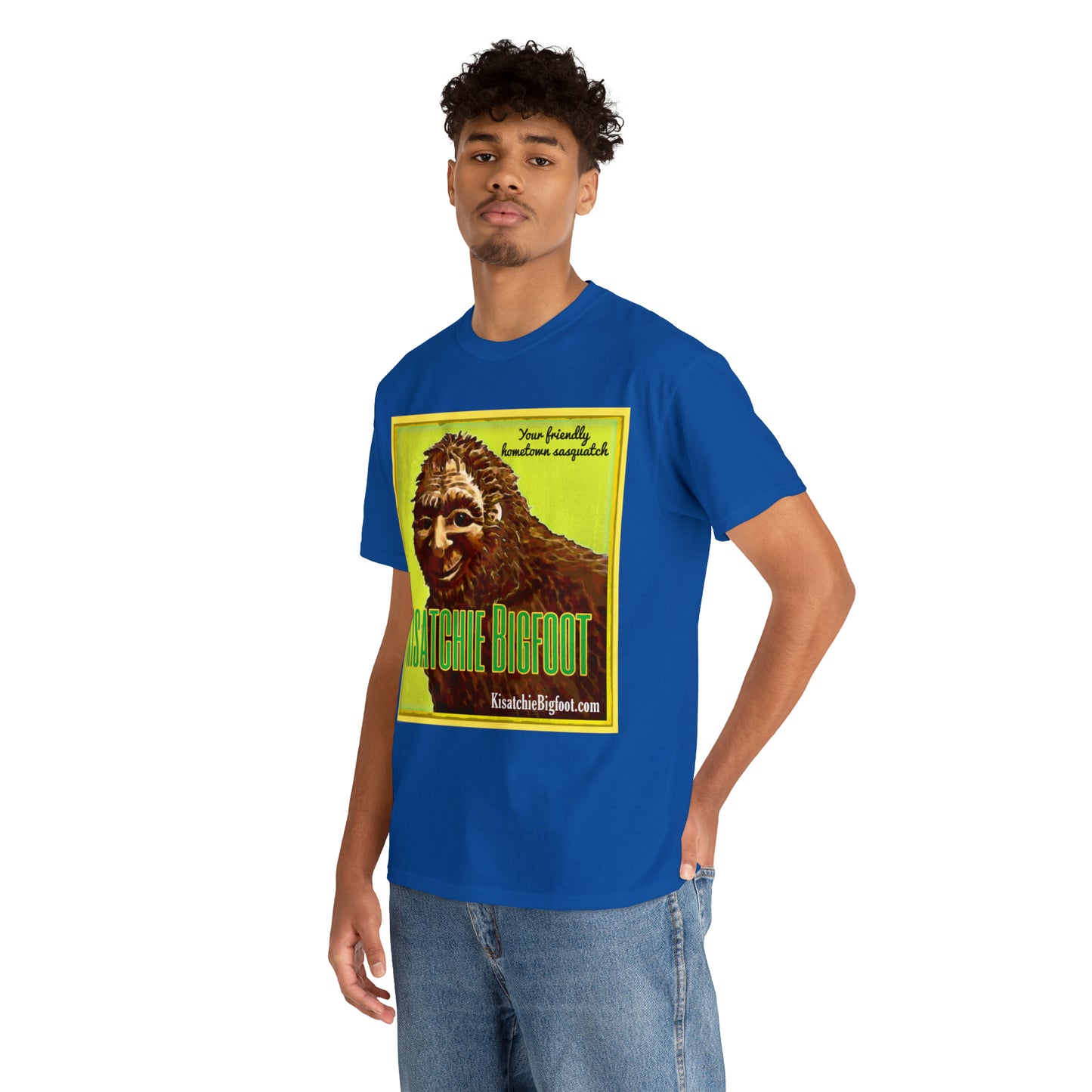 Kisatchie Bigfoot Unisex Heavy Cotton Tee