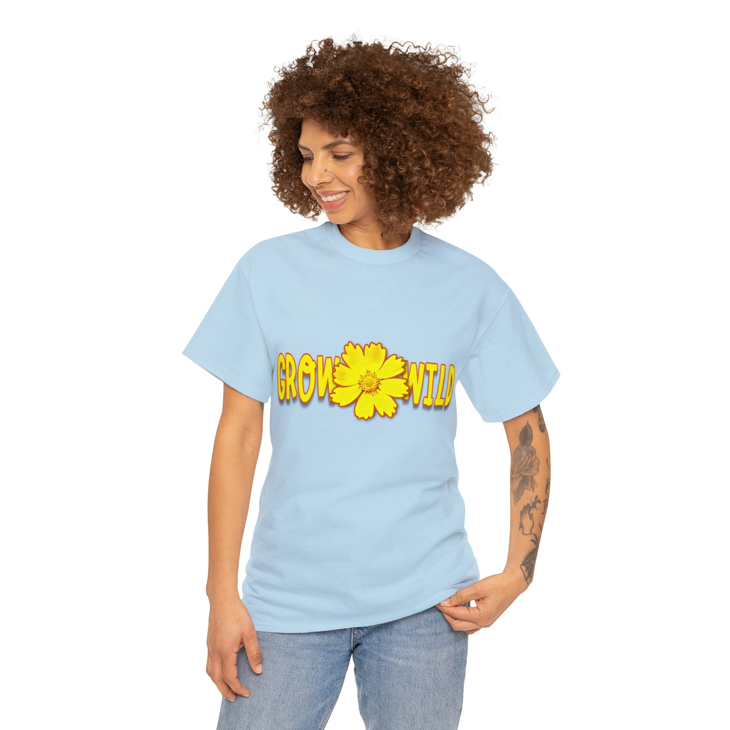 Grow Wild Unisex Heavy Cotton Tee