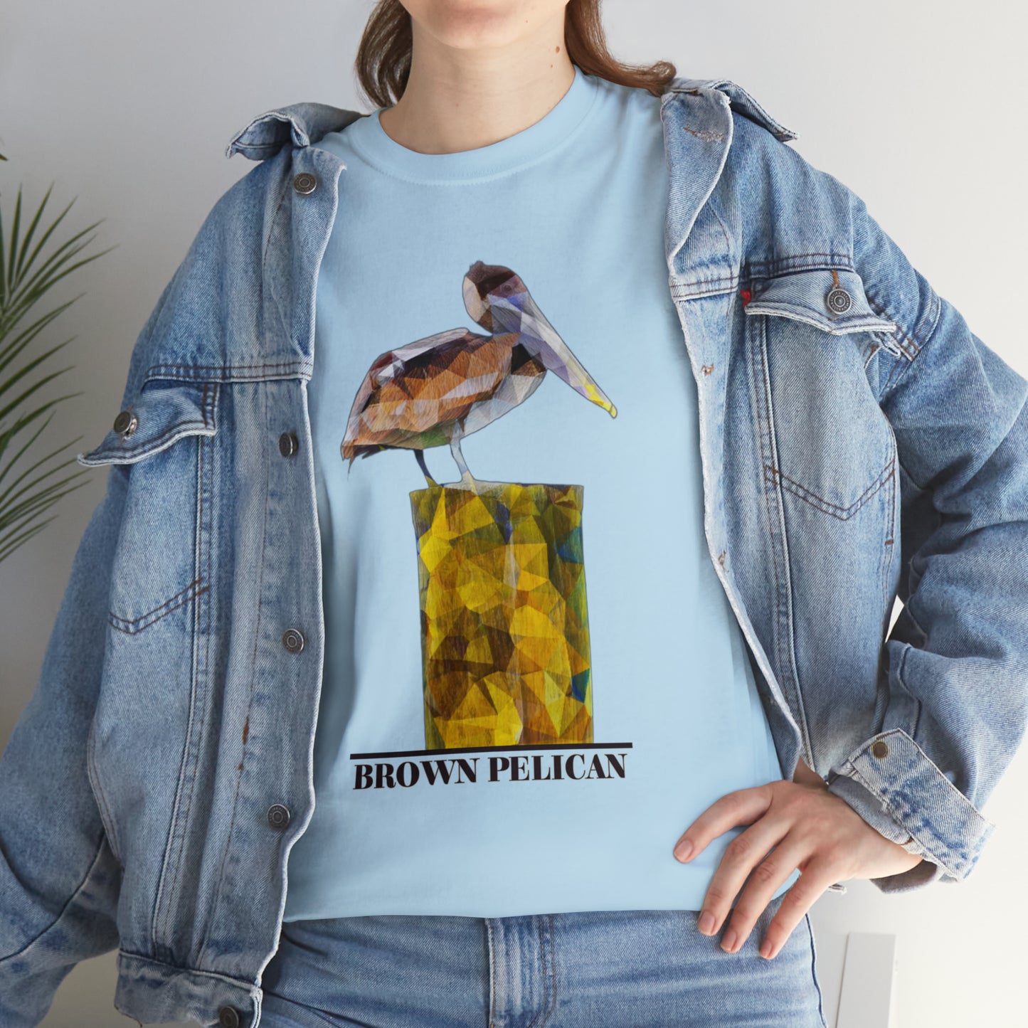 Brown Pelican Unisex Heavy Cotton Tee