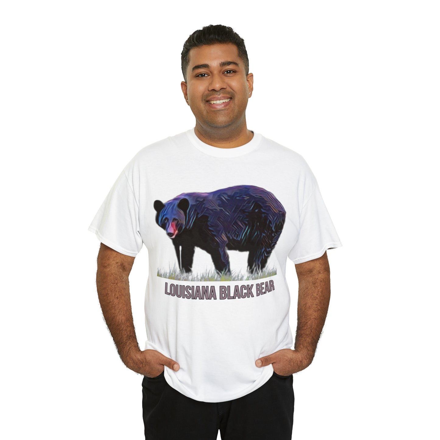 Louisiana Black Bear Unisex Heavy Cotton Tee