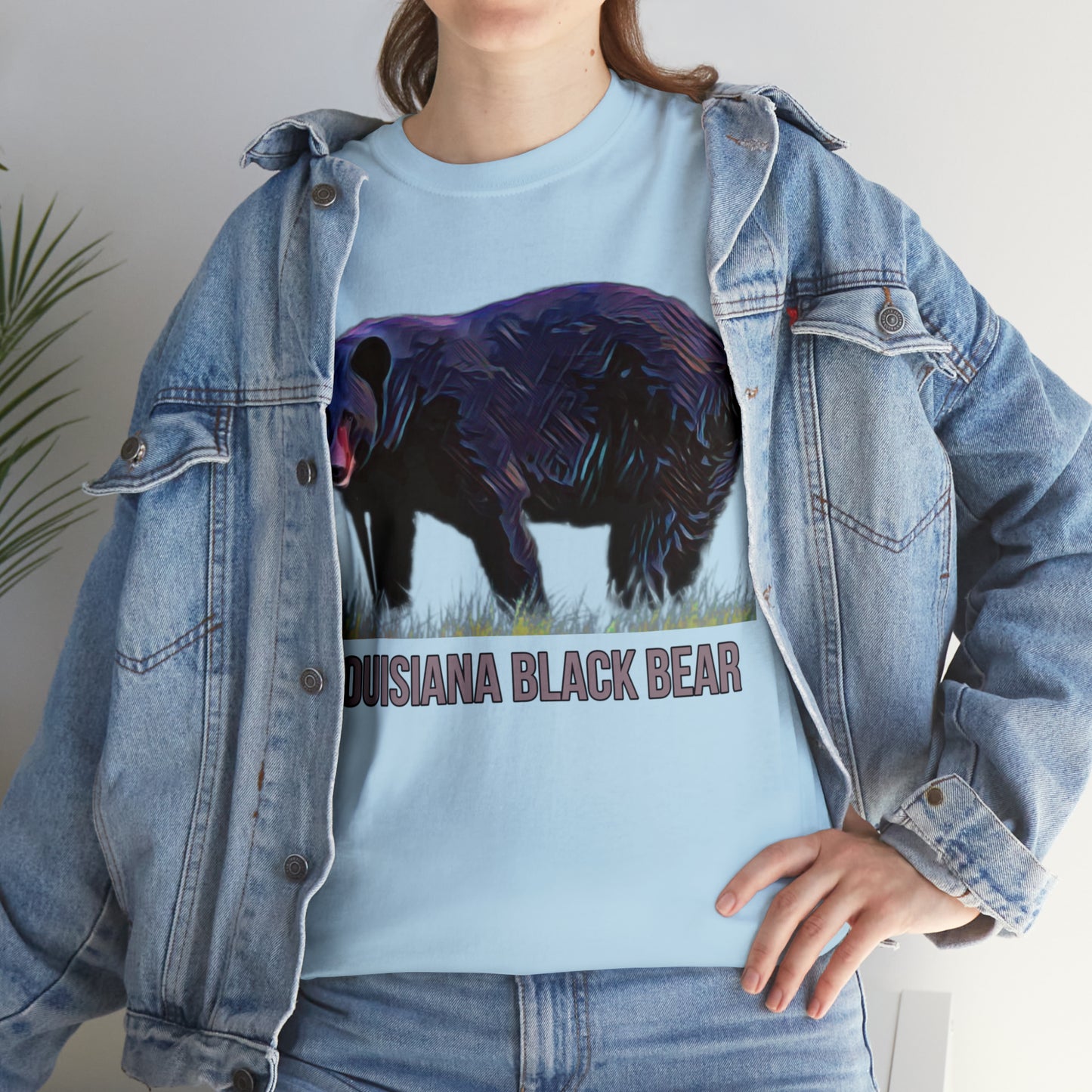 Louisiana Black Bear Unisex Heavy Cotton Tee