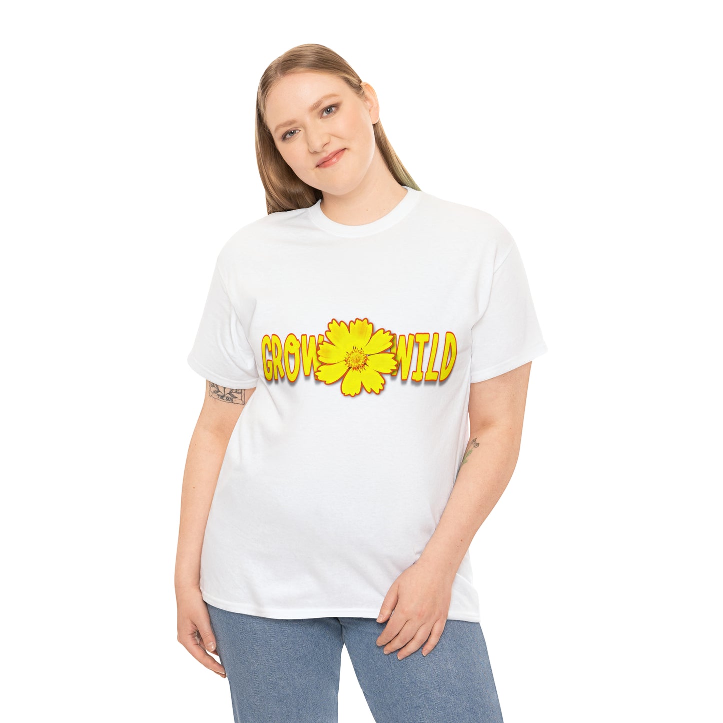 Grow Wild Unisex Heavy Cotton Tee