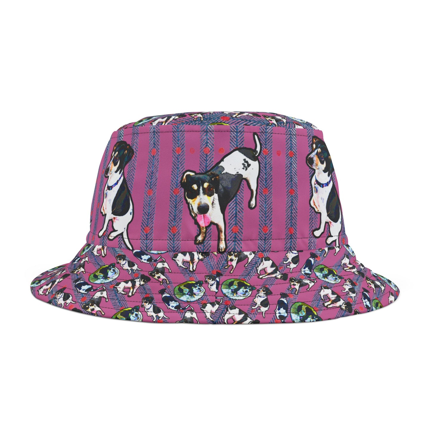 Trixie the Wonder Dog Pink Bucket Hat