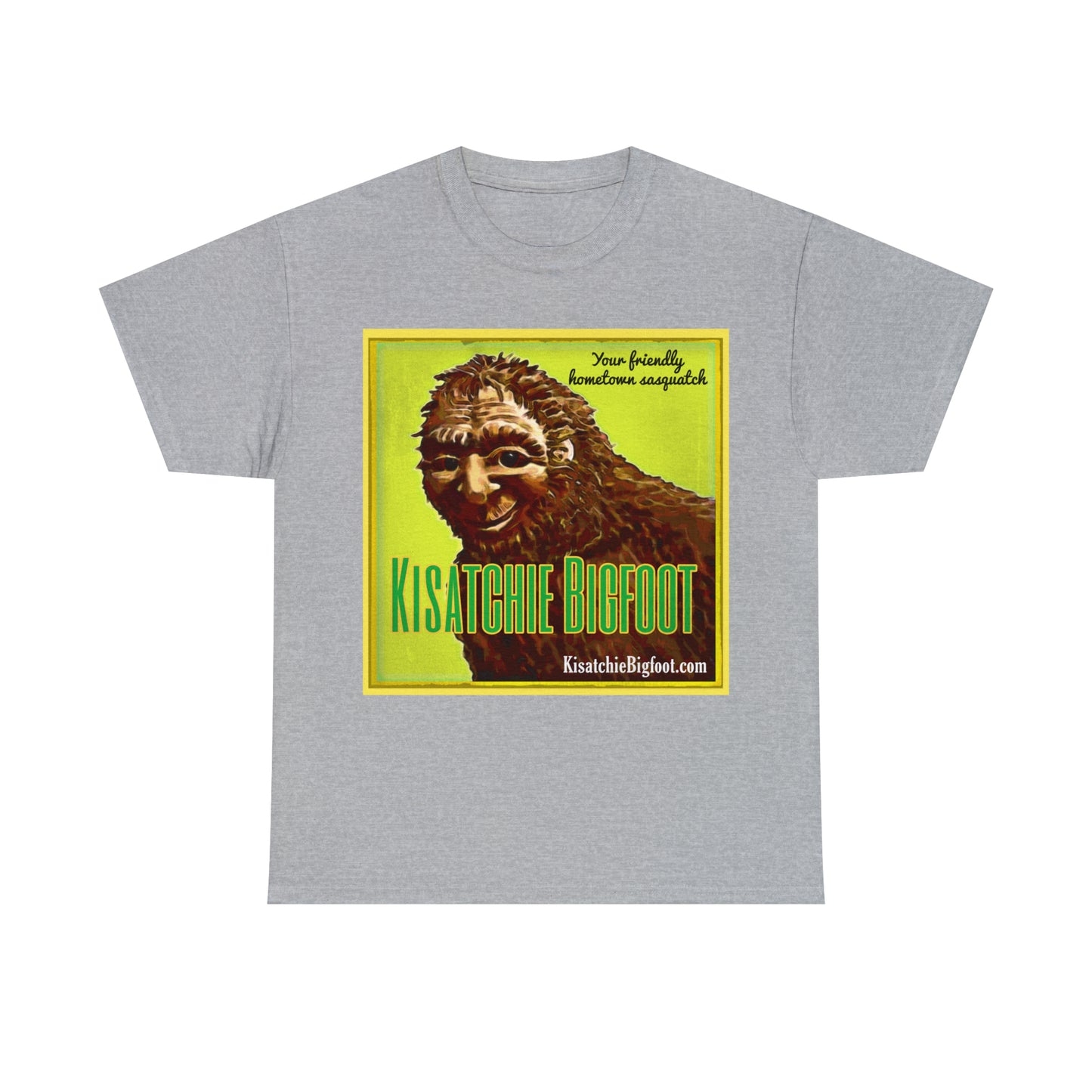 Kisatchie Bigfoot Unisex Heavy Cotton Tee