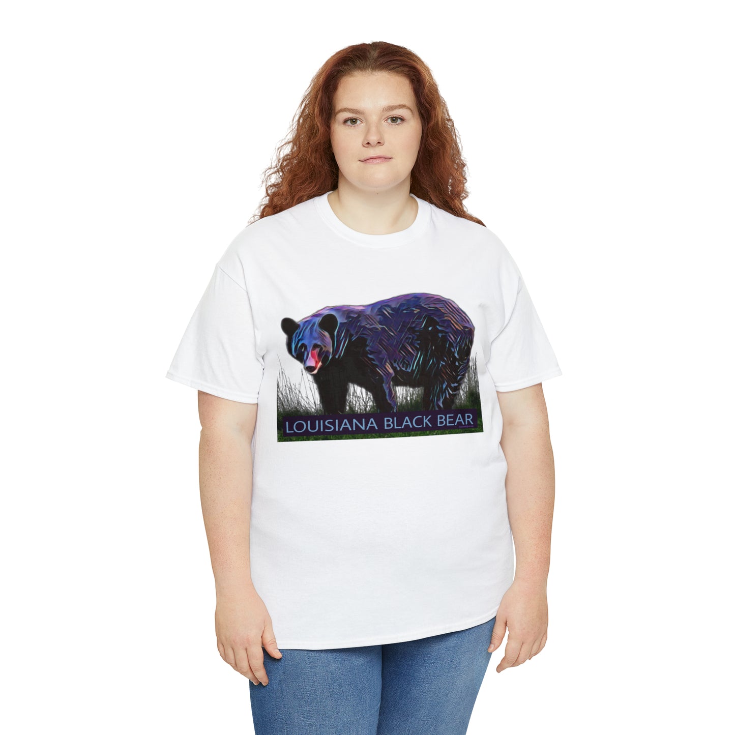 Louisiana Black Bear Unisex Heavy Cotton Tee