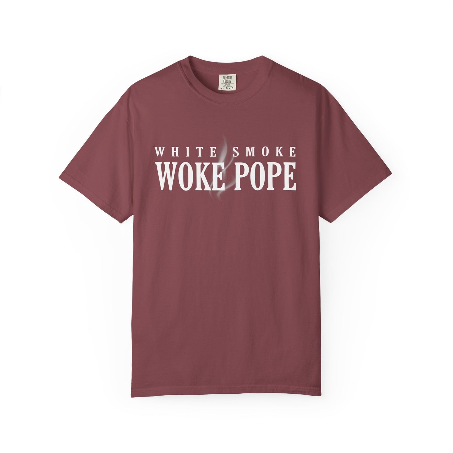 Woke Pope T-Shirt - Unisex Garment-Dyed Tee for Activists