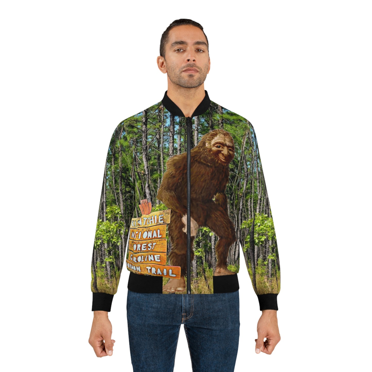 Kisatchie Bigfoot Full-Zip Bomber Jacket