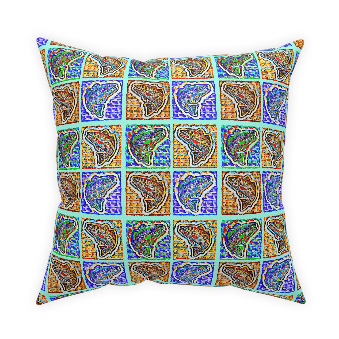 Redfish Broadcloth Pillow