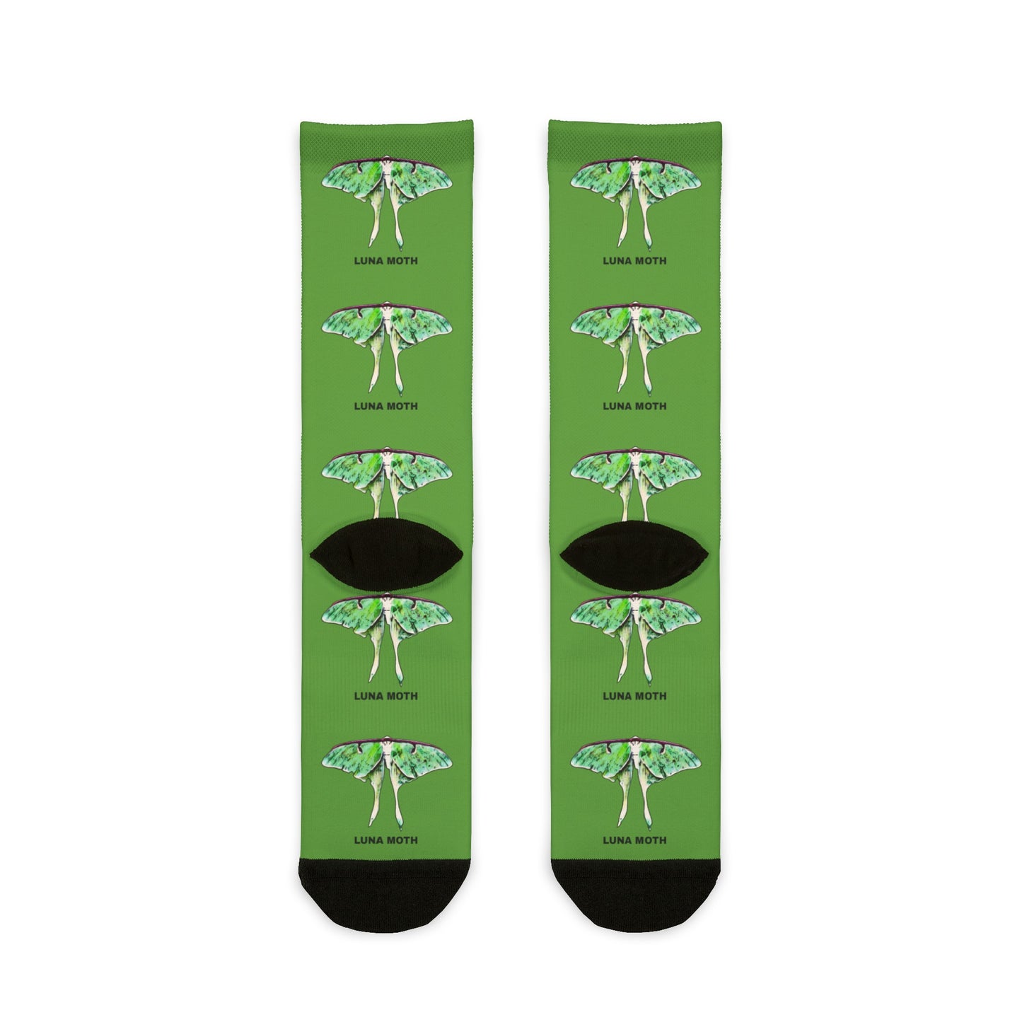 Luna Moth Crew Socks