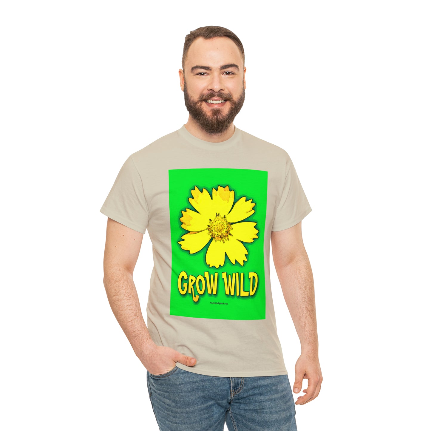 Grow Wild Unisex Heavy Cotton Tee