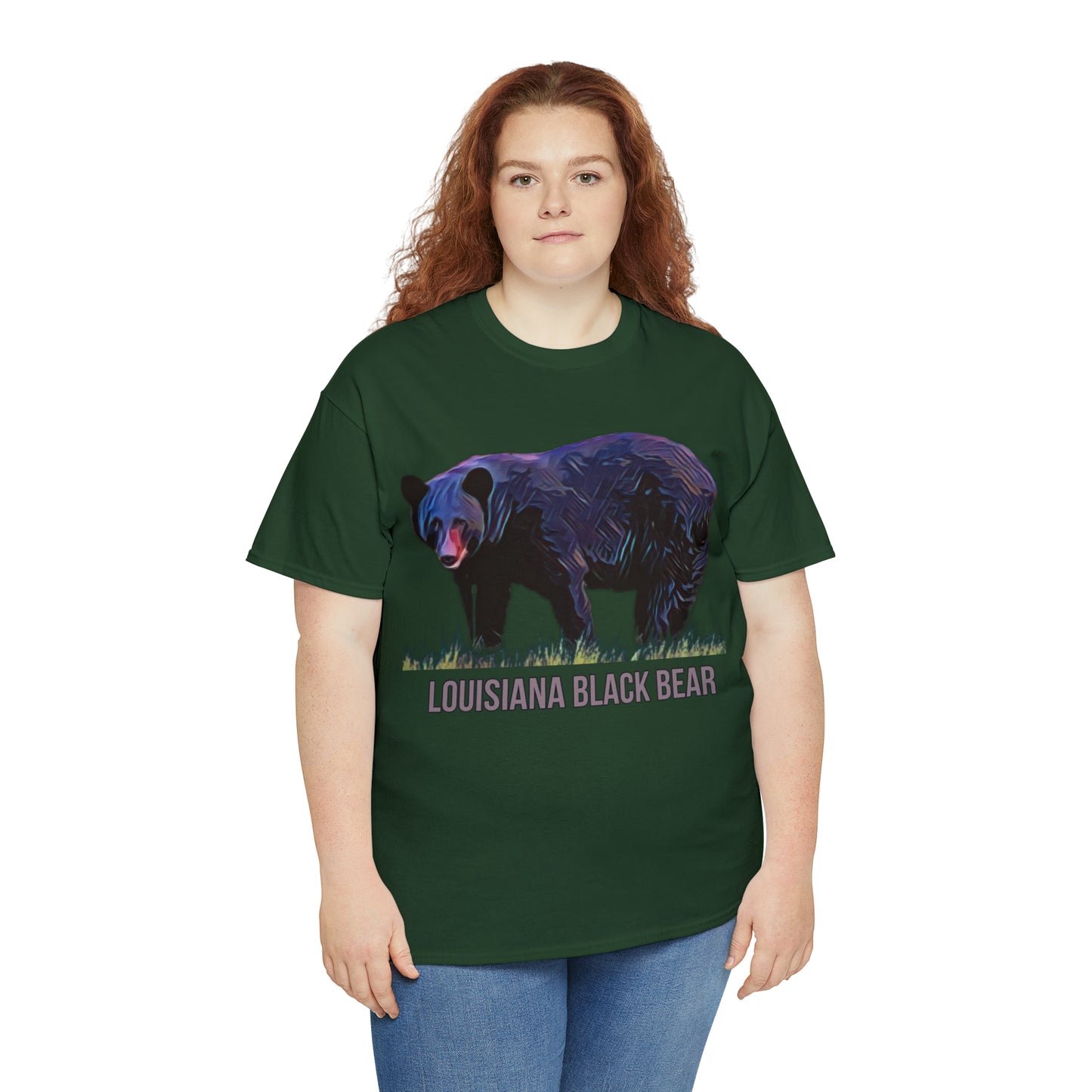 Louisiana Black Bear Unisex Heavy Cotton Tee