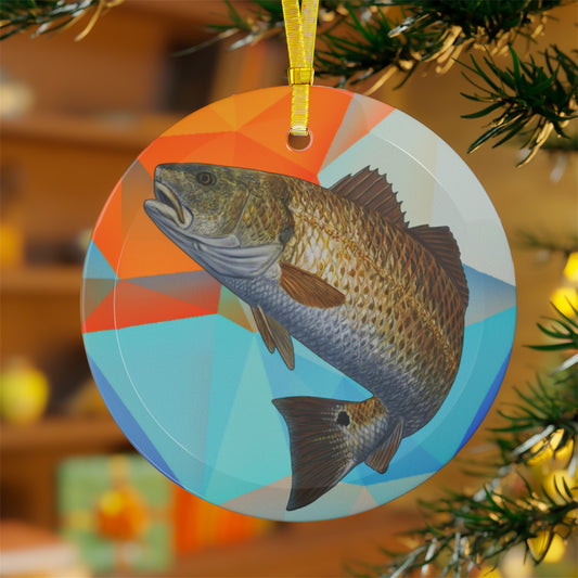 Redfish Glass Ornaments