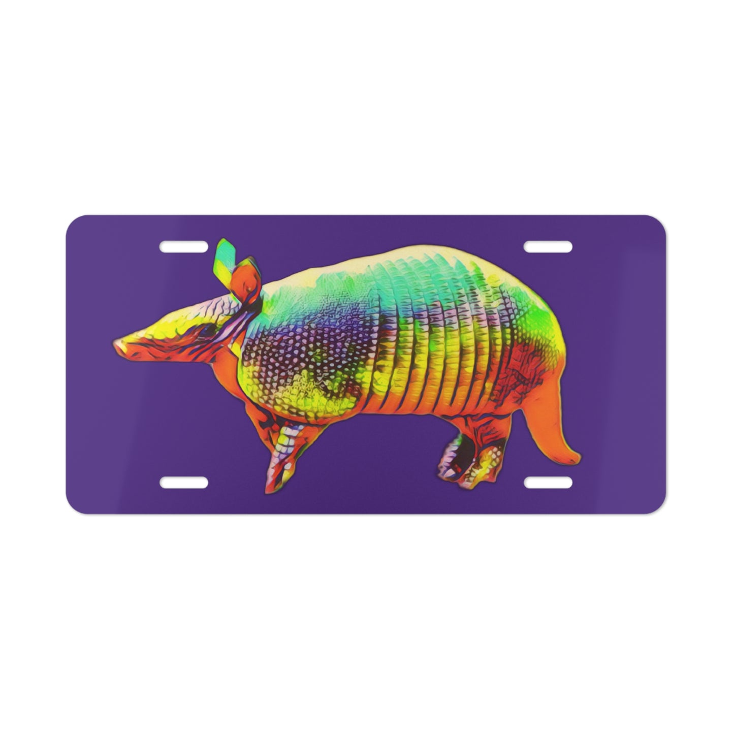 Kisatchie Armadillo Vanity Plate