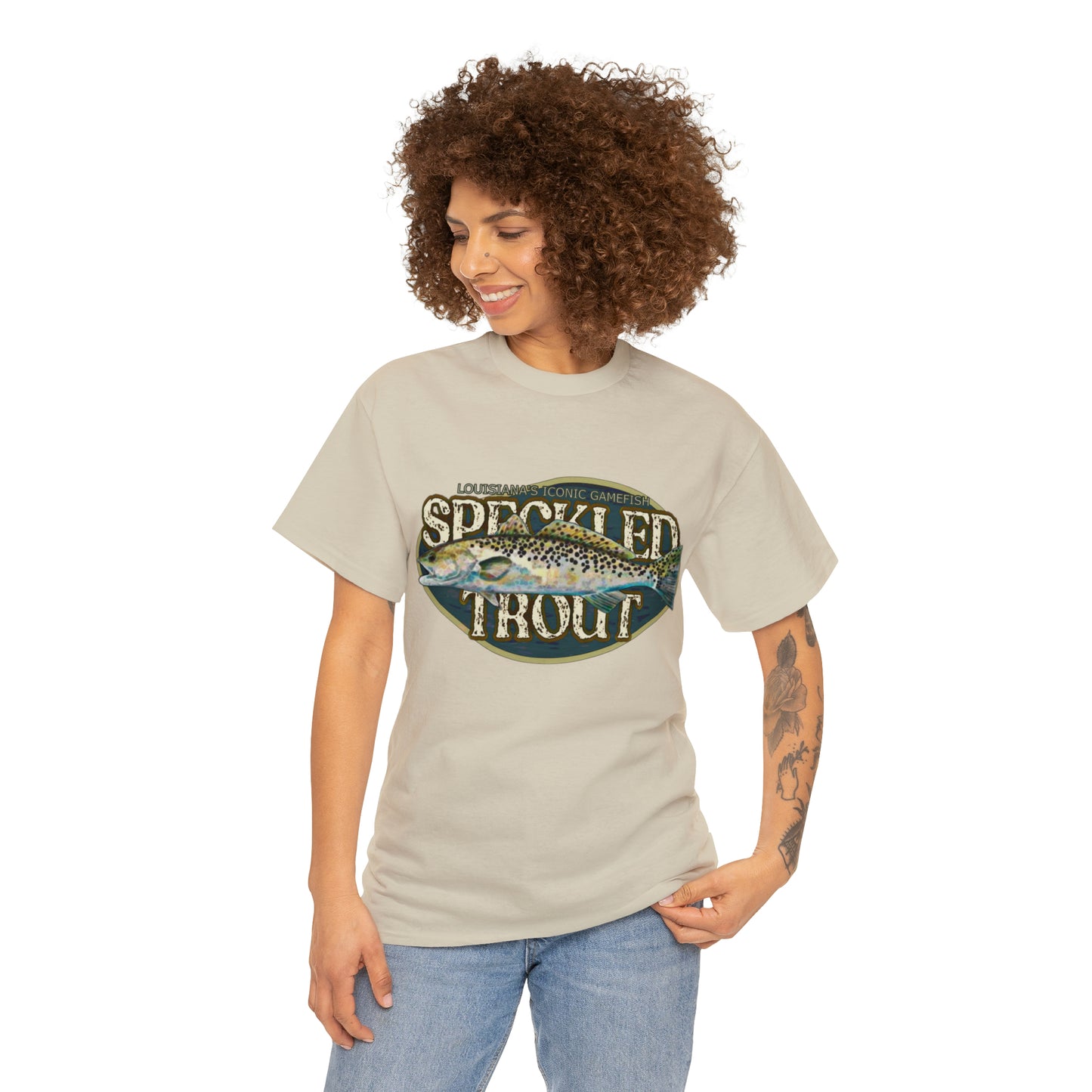 Speckled Trout Unisex Heavy Cotton Tee