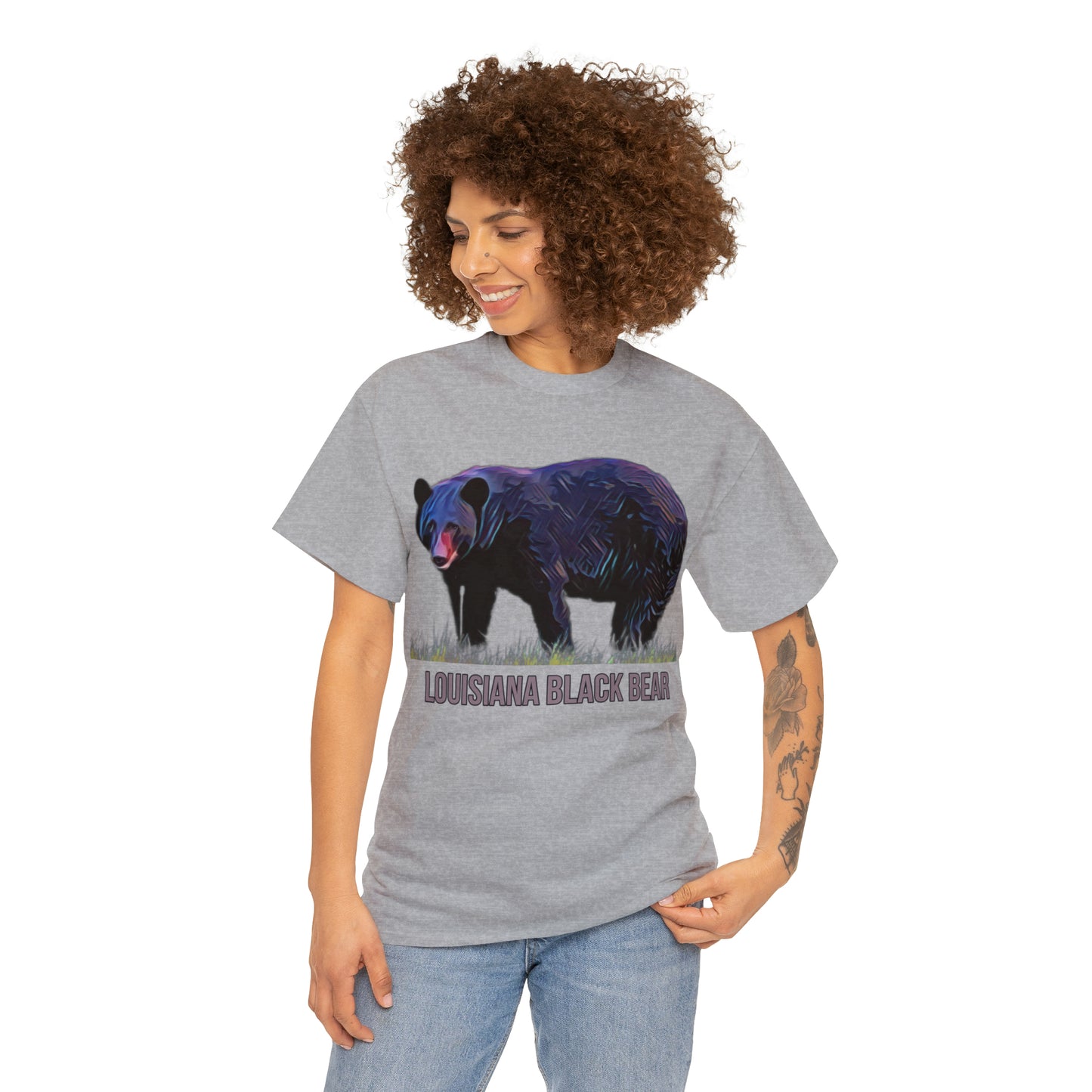 Louisiana Black Bear Unisex Heavy Cotton Tee