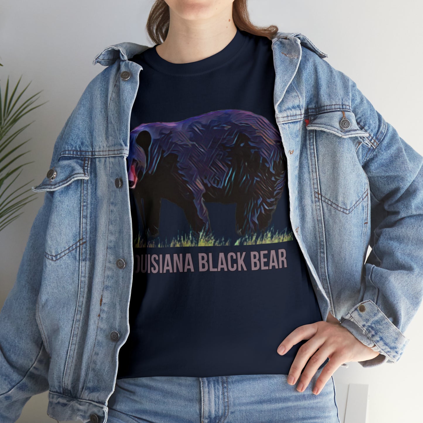 Louisiana Black Bear Unisex Heavy Cotton Tee