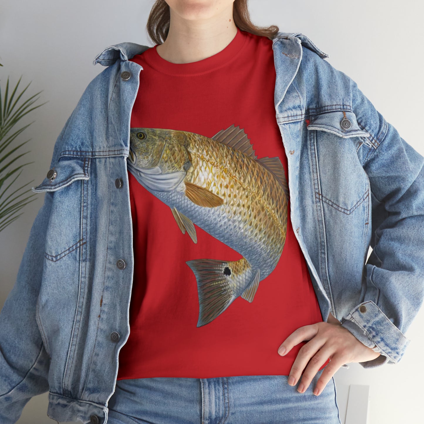 Redfish Unisex Heavy Cotton Tee