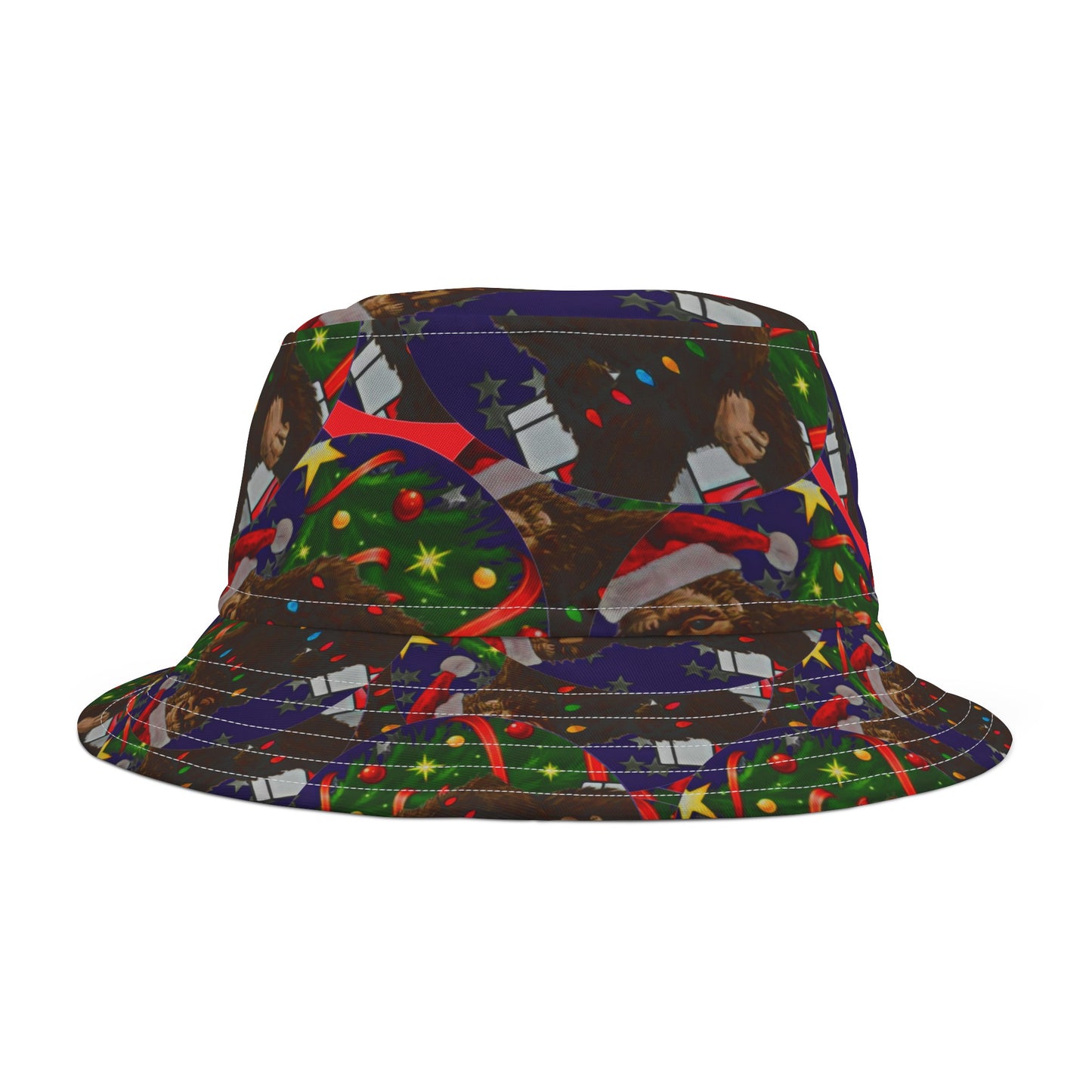 Santa Bigfoot Bucket Hat