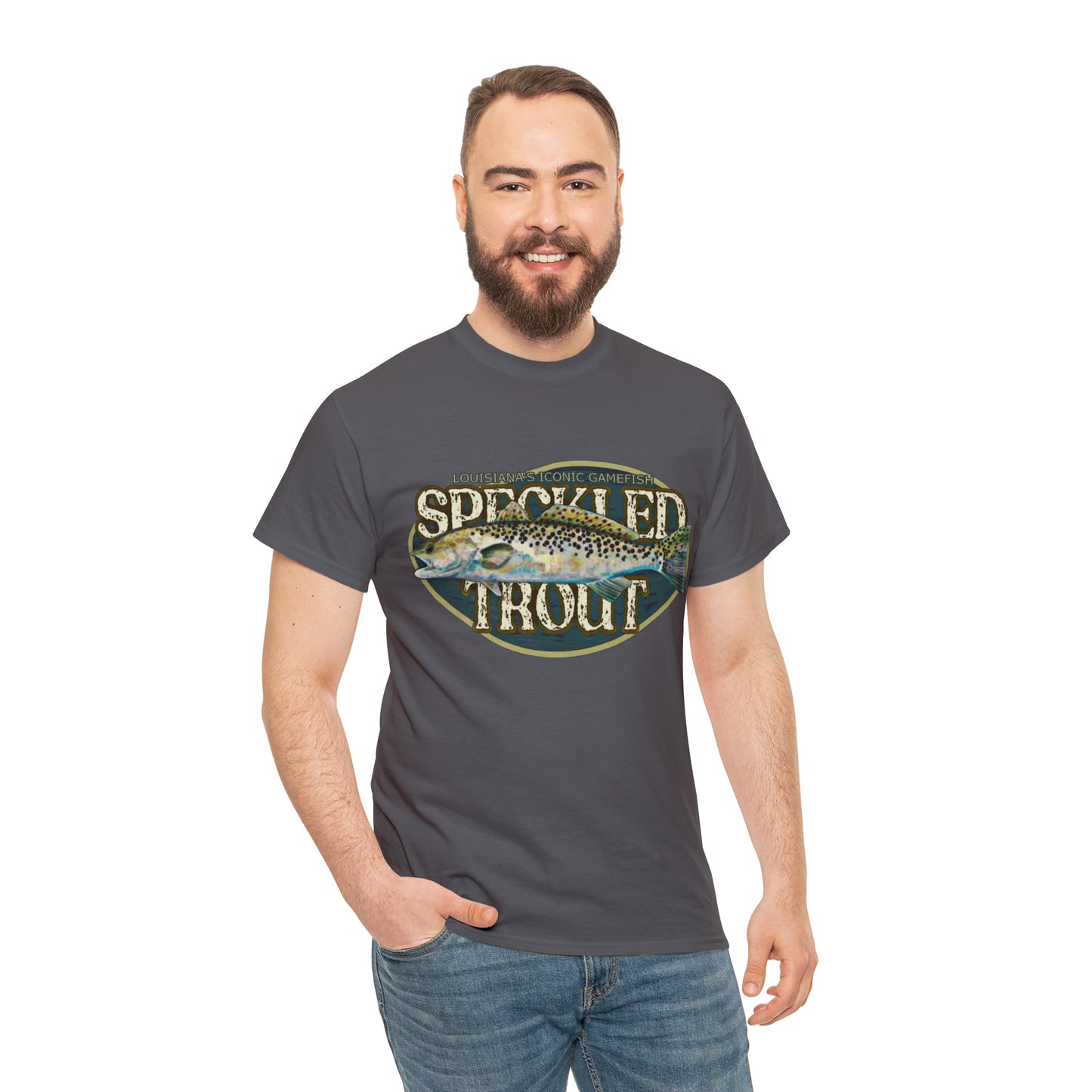 Speckled Trout Unisex Heavy Cotton Tee