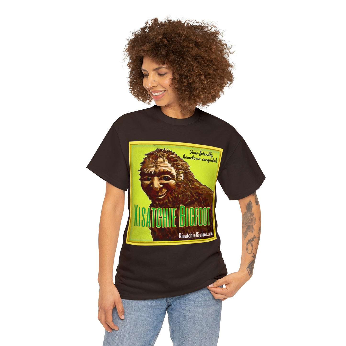 Kisatchie Bigfoot Unisex Heavy Cotton Tee