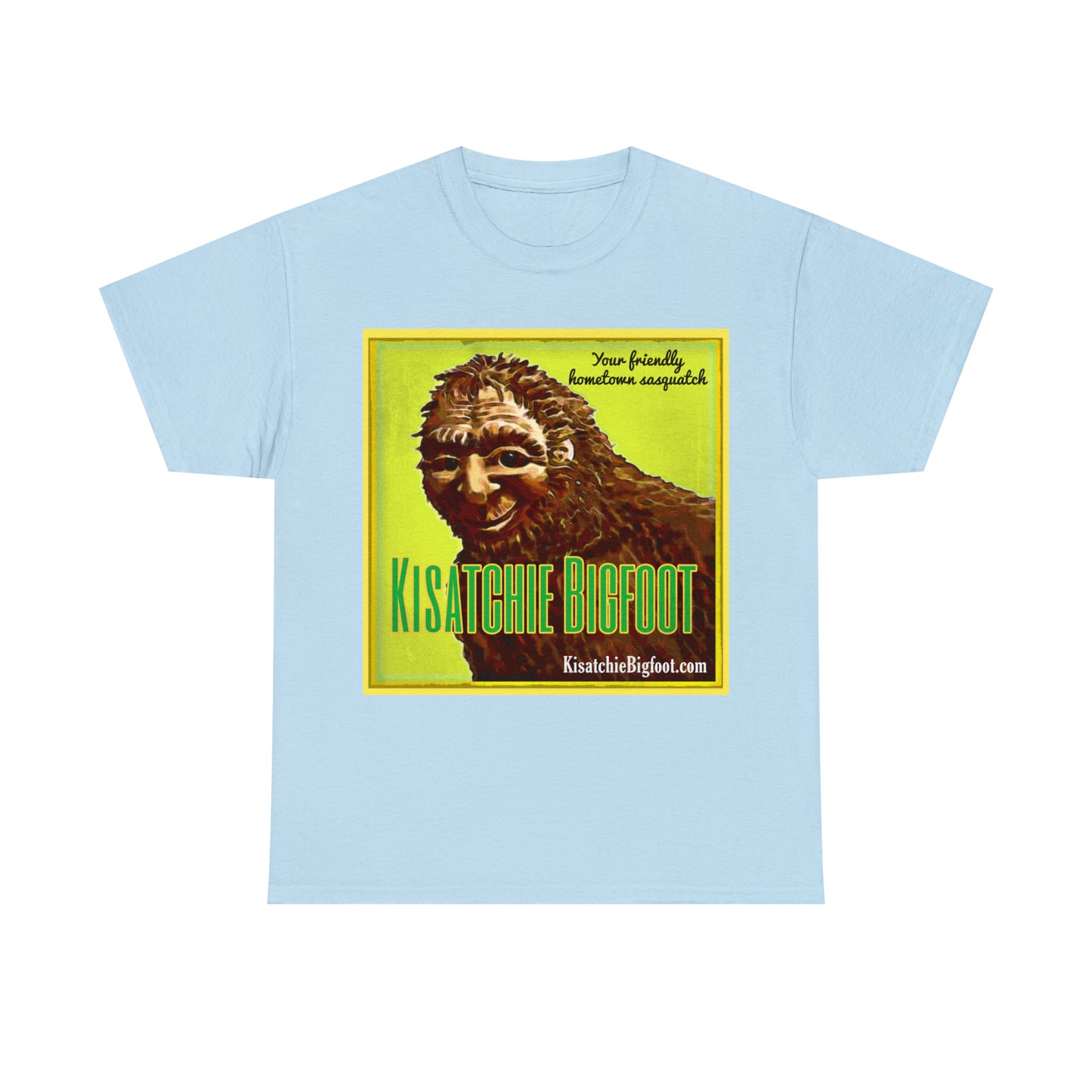 Kisatchie Bigfoot Unisex Heavy Cotton Tee