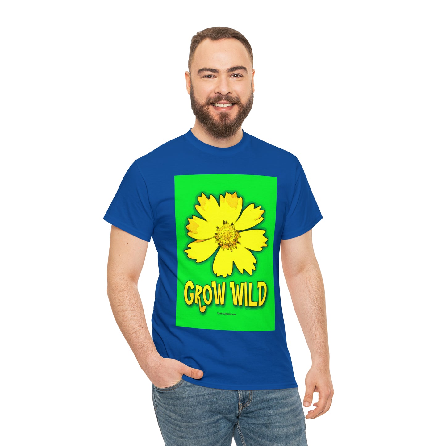 Grow Wild Unisex Heavy Cotton Tee