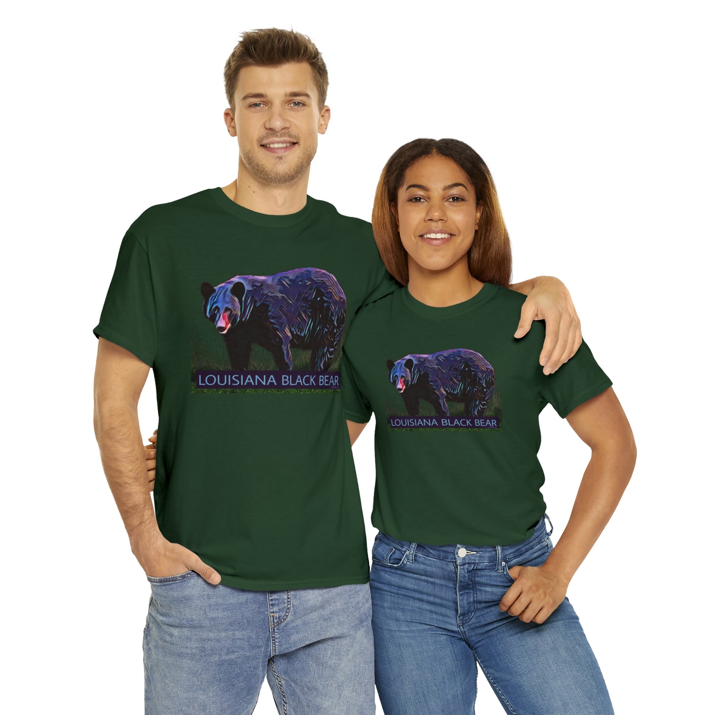 Louisiana Black Bear Unisex Heavy Cotton Tee