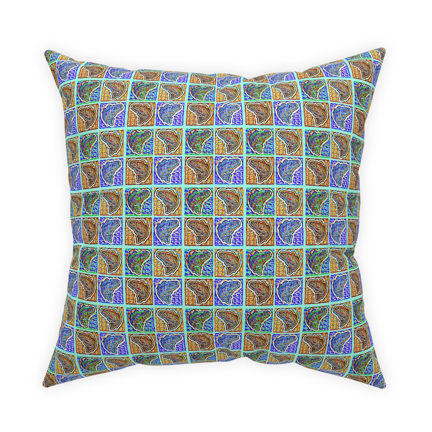 Redfish Broadcloth Pillow