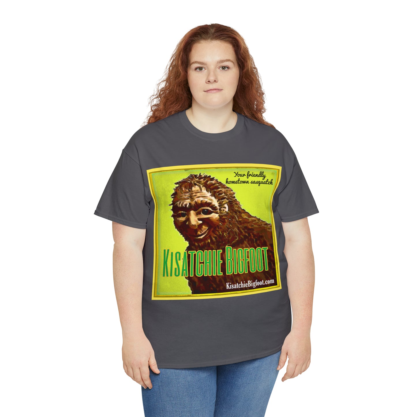 Kisatchie Bigfoot Unisex Heavy Cotton Tee