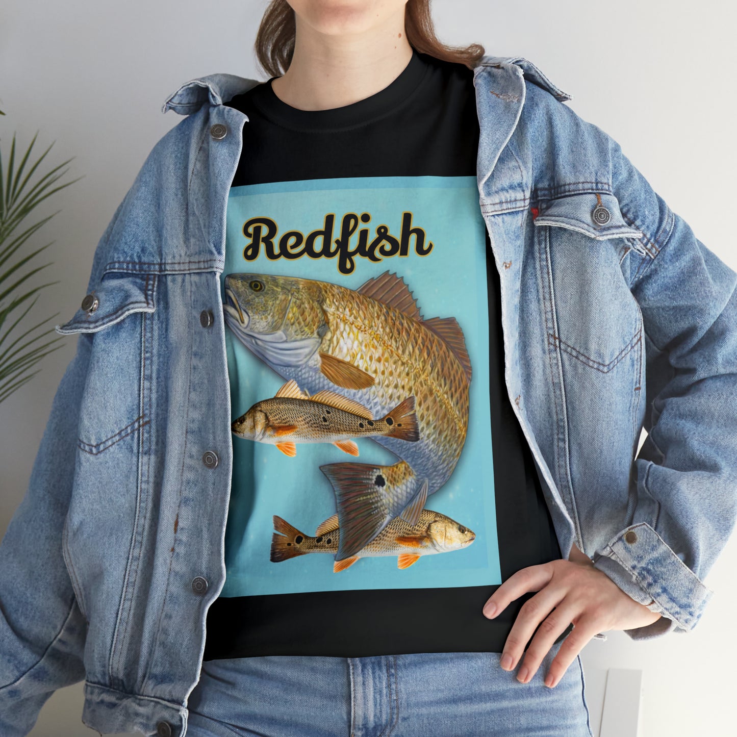 Redfish Unisex Heavy Cotton Tee