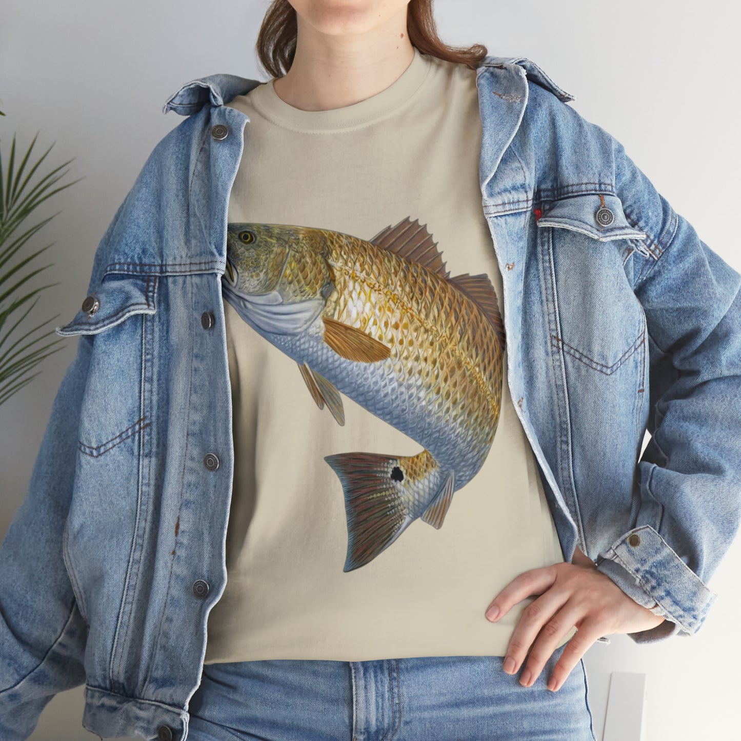 Redfish Unisex Heavy Cotton Tee