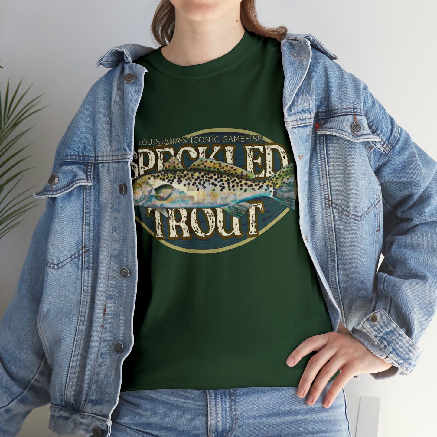 Speckled Trout Unisex Heavy Cotton Tee