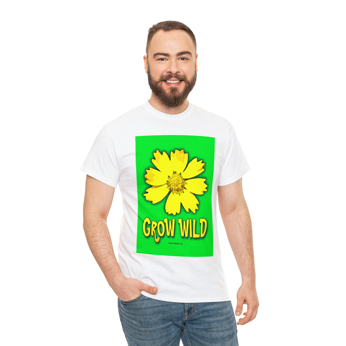 Grow Wild Unisex Heavy Cotton Tee