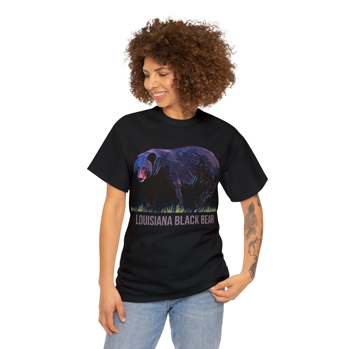 Louisiana Black Bear Unisex Heavy Cotton Tee