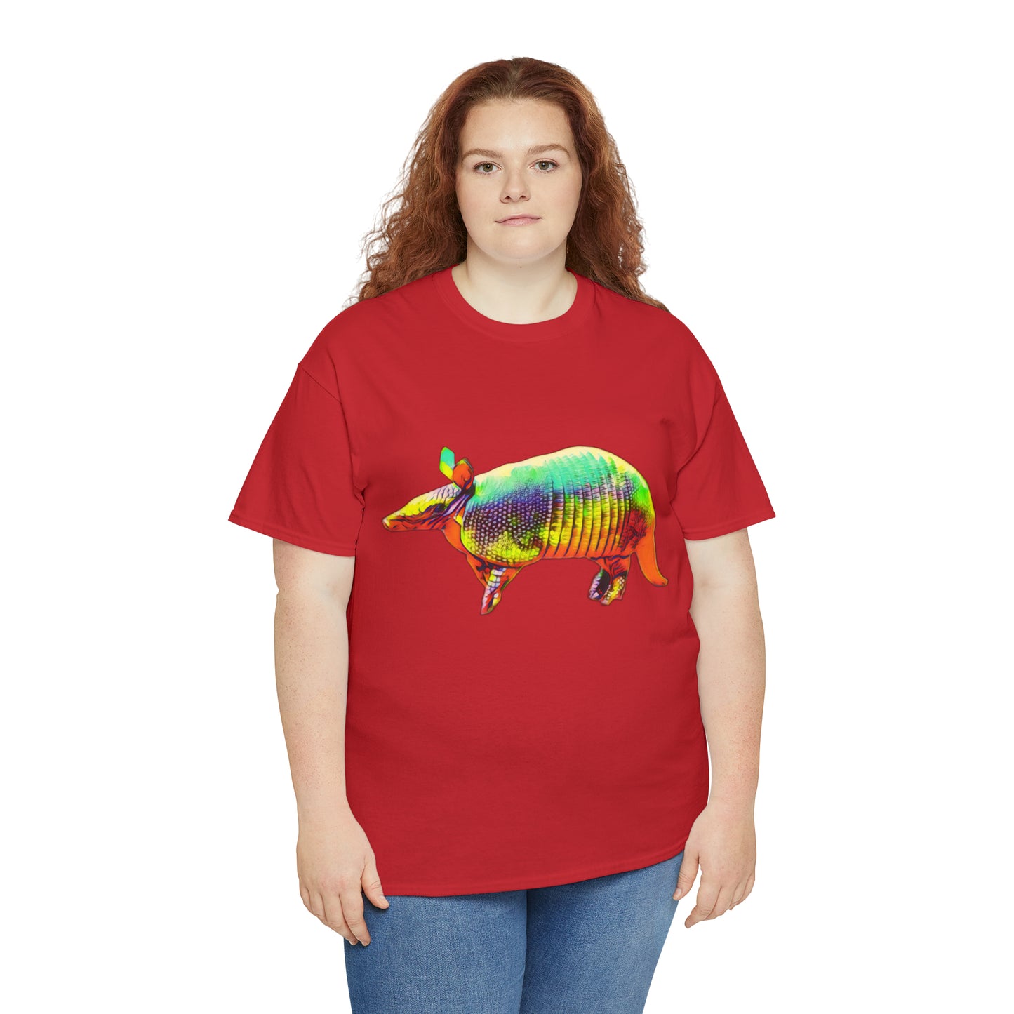 Golden Armadillo Unisex Heavy Cotton Tee