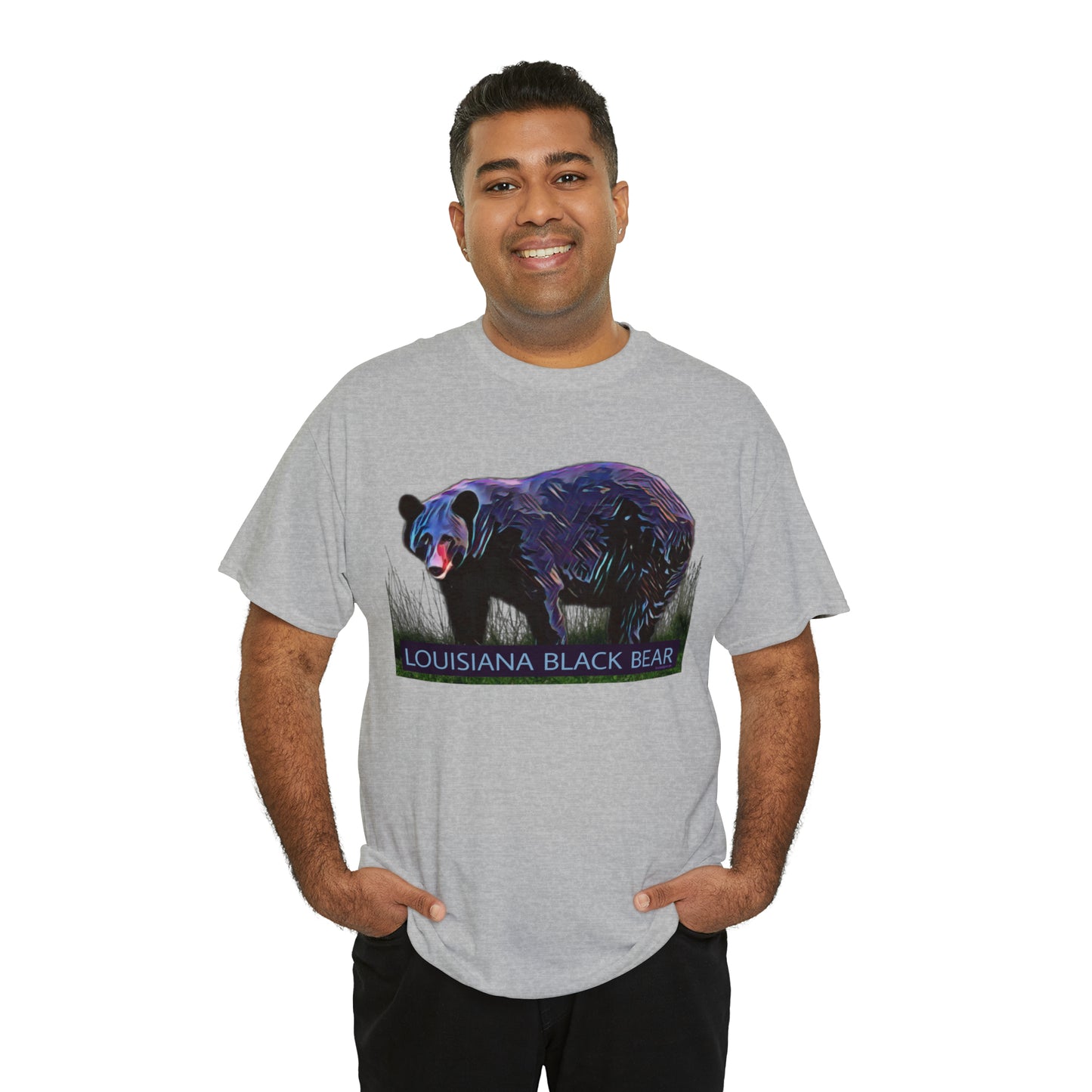 Louisiana Black Bear Unisex Heavy Cotton Tee