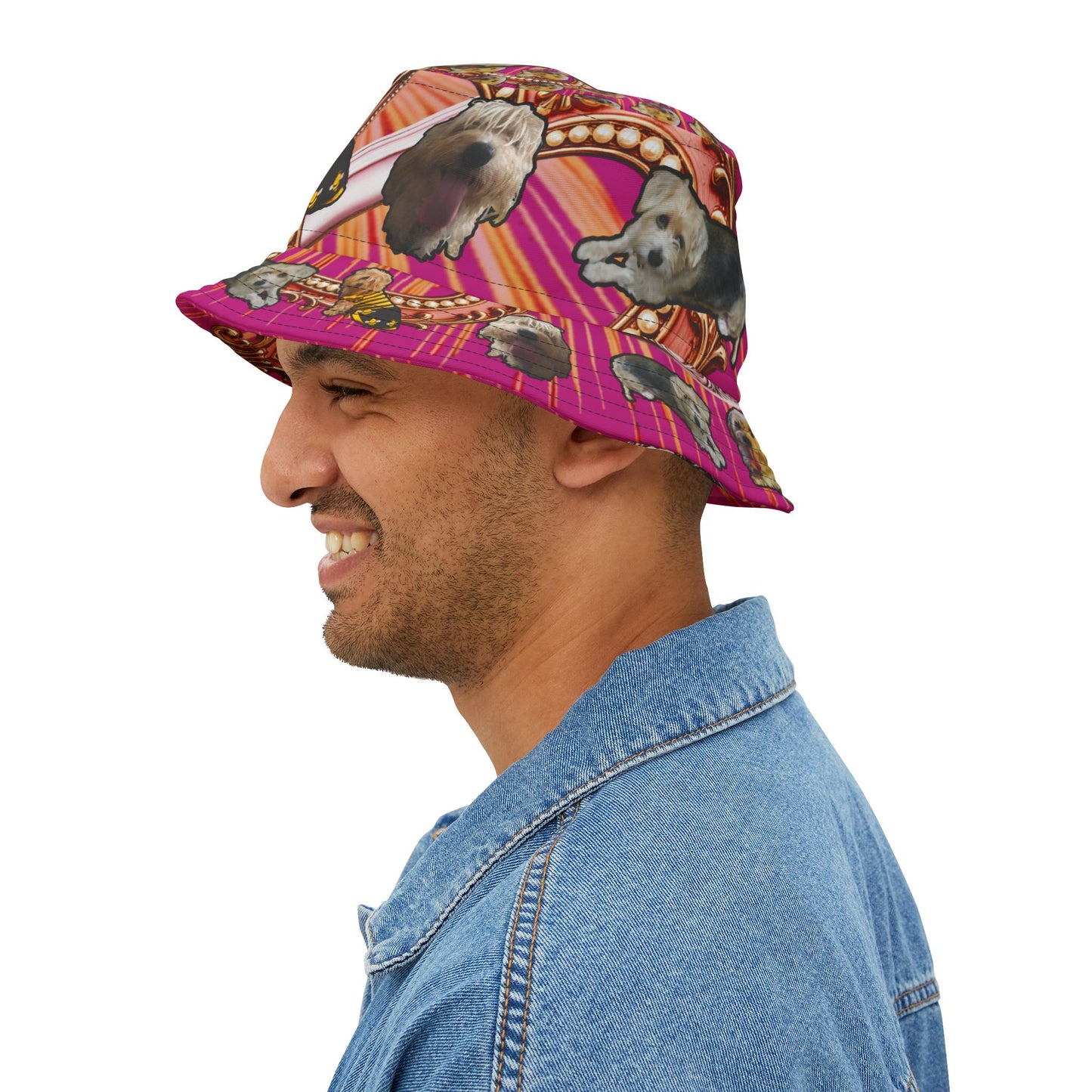 Phoebe Love Bucket Hat Pink