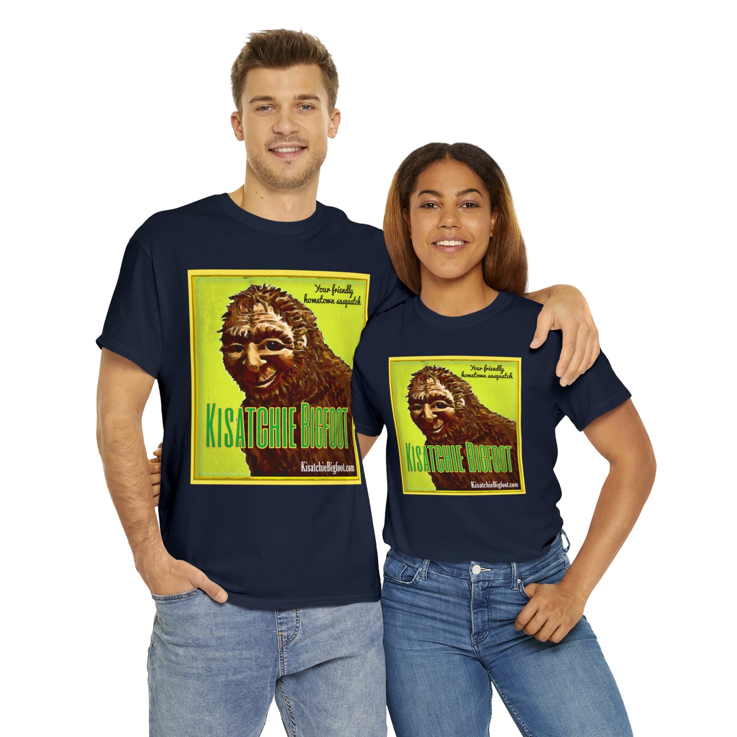 Kisatchie Bigfoot Unisex Heavy Cotton Tee